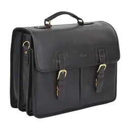 Сумка Ashwood Gareth Briefcase Brown (GARETH BRN) - мініатюра 2