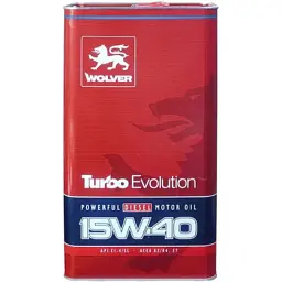 Моторна олива Wolver Turbo Evolution 15W-40 4л (4260360944468)