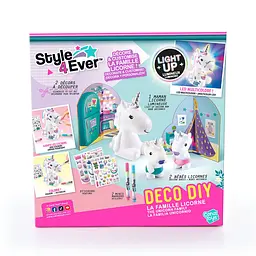 Набір для творчості Canal Toys DIY Style 4 Ever Мої улюбленці Родина сяючіх єдинорогів (OFG287) - мініатюра 14