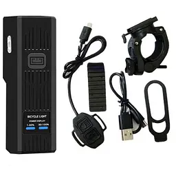 Вело ліхтар (дзвінок) MT-007-T6 microUSB + виносна кнопка (3 режими + 5 режимів) - мініатюра 3