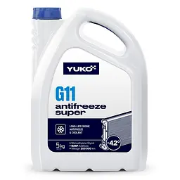 Антифриз YUKO Super G11 -42 ° C синій 5л