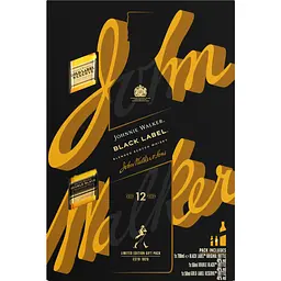 Набір віскі Johnnie Walker Black Label Blended Scotch Whisky 40% 0.7 л +Double Black 40% 0.05 л + Gold Reserve 40% 0.05 л - мініатюра 2