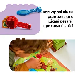 Конструктор LEGO DUPLO Ліс відкриттів із дикими тваринами (10480) - мініатюра 13