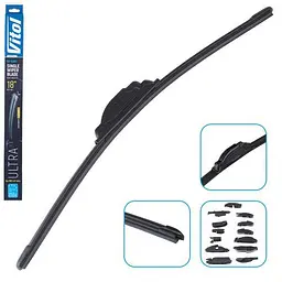 Щітка склоочисника Vitol Ultra 450-18" (безкаркасна) 13 адаптерів