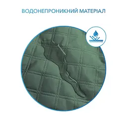 Зимовий спальний мішок з підігрівом USB 215х65, теплий спальник ковдри з підігрівом до -30 синій - мініатюра 5