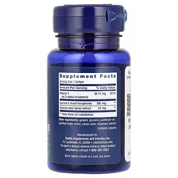 Вітамін Е Gamma E Mixed Tocopherols 60 рідких капсул Life Extension vit0006332 - мініатюра 2