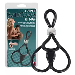 Кільця для мошонки та пеніса Triple Ball and Cock Ring Orion 42-05226000000 100208