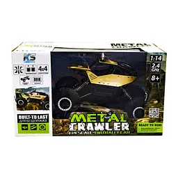 Машинка на радіокеруванні Sulong Toys Off-Road Crawler Force 1:14 золотий (SL-122RHG) - мініатюра 10