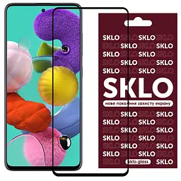 Захисне скло SKLO 3D для Samsung Galaxy A52 4G / A52 5G / A52s Чорний