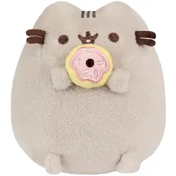 Іграшка м'яконабивна Aurora Pusheen (Пушін) з пончиком 11 см (210996K)