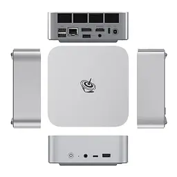 Неттоп Beelink SER8 Silver Ryzen 7 8845HS 32Gb DDR5 1Tb SSD GLan 2xUSB 3.2 2xType-C HDMI/DP Windows 11 Pro кріплення VESA (9Y.EU3600834N10) - мініатюра 6