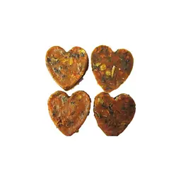 Ласощі Yalute Salmon and Vegetable in Heart Shape для собак, лосось та овочі, 100 г - мініатюра 2