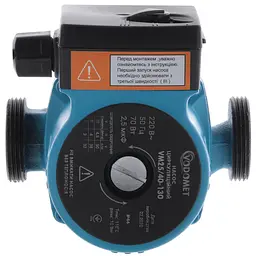Насос циркуляційний Vodomet VM25/40-130 VO0001 - мініатюра 2
