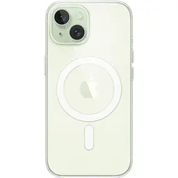 Оригінальний протиударний чохол Apple Clear Case with MagSafe для iPhone 15 (6.1") Прозорий (MT203ZM/A) - мініатюра 2