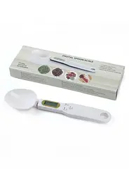 Електронна мірна ложка-ваги Digital Spoon Scale 23х6х2 см біла  - мініатюра 6