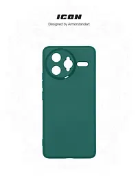 Чехол ArmorStandart ICON для Xiaomi Poco F7 Ultra Camera cover Dark Green (ARM85219) - мініатюра 3