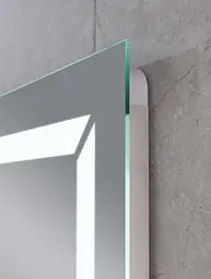 Дзеркало Mixxus Light MR01-80x60 (годинник, LED-підсвічування, антизапотівання) (MI5998) - мініатюра 10