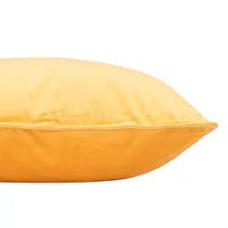 Подушка Ardesto 45х45см велюр, 100% поліестер, жовтий (ART1032YE) - мініатюра 2