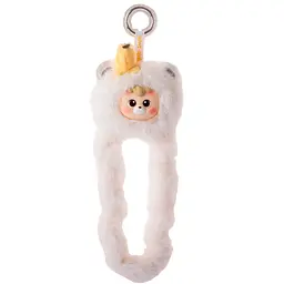 Колекційна м'яка іграшка з кільцем Tangle x Diudiu Baby Furry Bear Banana Milk (HWTANGLE02D01-WD03)