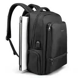 Рюкзак антизлодій Tigernu T-B3585 15.6" USB 26 л чорний (16228) - мініатюра 2