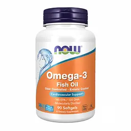 Омега-3 Now Foods Omega-3 Enteric очищена 90 sgels