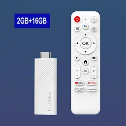 H96 MAX 2/16Gb Allwinner H313 Android 10 смарт ТВ стік - мініатюра 9
