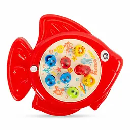 Риболовля, 1 вудка, ігрове поле-заводне, 8 рибок, 66681A-66682A (В асортименті) - мініатюра 2