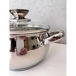  Каструля Vinnarc Bubles з кришкою 2.6 л. (5526-VN) - мініатюра 3
