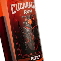 Алкогольний напій Cucaracha Rum Spicy Orange 35% 1 л - мініатюра 4