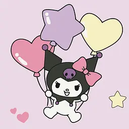 Картина за номерами Хеллоу Кітті Куромі Hello Kitty Kuromi 40х40 см PN HK K 01