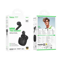 Навушники Hoco Graceful true wireless BT headset EW201 BT5.4 30/320mAh 4h - мініатюра 3