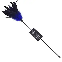 Лоскіт синій Art of Sex - Feather Paddle, перо молодого півня