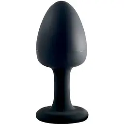 Анальна пробка зі зміщеним центром ваги Dorcel Geisha 7.9 см (чорний)
