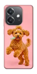 TPU чехол Demsky Happy poodle для Oppo A3 4G