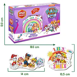 Магнітний набір Magdum Paw Patrol Щенячий патруль Друзі назавжди (ML4034-03) - мініатюра 3