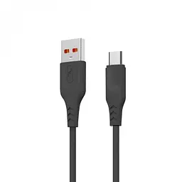 Кабель SkyDolphin S61V USB - мікро USB (M/M), 1 м, Чорний (SDUSB-000448)