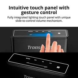 Портативна акустика Tronsmart Mega 40w бездротова чорна - мініатюра 4