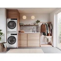 Electrolux Комплект монтажний для з'єднання пральної машини з сушильною машиною, висувна полиця, білий - мініатюра 5