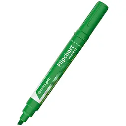 Маркер Centropen Flipchart 8560 1-4.6 мм клиноподібний зелений упаковка 10 шт. (8560/04)