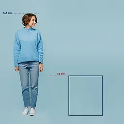Килимок для ванної KELA Maja скелясто-сірий 65х55х1,5 см (23530) - мініатюра 4