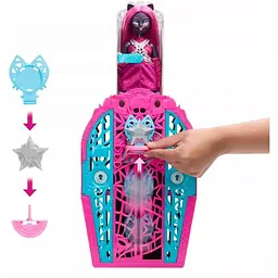 Набір-сюрприз Monster High Таємниці Жахлівуда Жахо-секрети Кетті Нуар (JBG82) - мініатюра 3