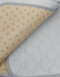Багаторазова пелюшка для собак Pelushka Light grey 70х90 см - мініатюра 6