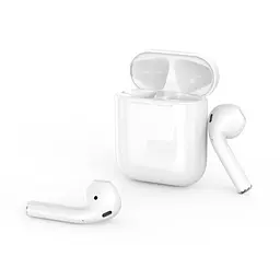 Навушники бездротові XO ES23 bluetooth headset ( with wireless charging function) білі - мініатюра 8