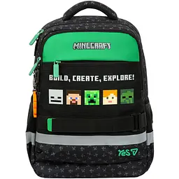 Рюкзак шкільний Yes S-52S Ergo Minecraft Reality (550274) - мініатюра 2