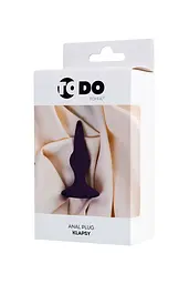 Анальна пробка ToDo Anal Plug Klapsy 10.5 см (фіолетовий) - мініатюра 6