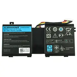 Акумулятор для ноутбука Dell 2F8K3 (Alienware 17 R5) 14.8V 86Wh Black
