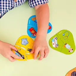Пазли Vladi Toys 2 в 1 Машинки, з міні-грою, 49 елементів (RK1140-03) - мініатюра 5