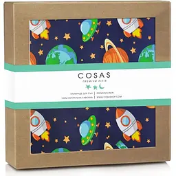 Наматрацник непромокаючий Cosas Space 70х120 см синій (WaterSheet_Space_120)