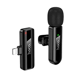 Мікрофон Hoco L20 Lightning Fair wireless microphone петличний бездротовий 2.4G акумулятор 3-4 години