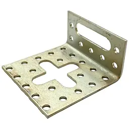 Кутник меблевий перфорований регульований TNX 60 x 30 x 60 x2мм (в упаковці 5шт)
